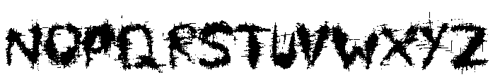 Symbiote Font UPPERCASE