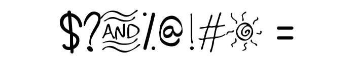 Symbols Font 2 Font OTHER CHARS