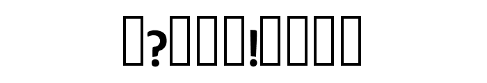 SymbolsFont Font OTHER CHARS