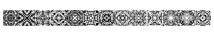 Symmetry BRK Font UPPERCASE