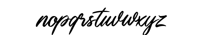 Symphony Regular Font LOWERCASE