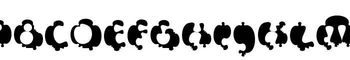 Syntosis Font UPPERCASE