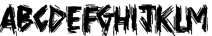 System Overload Font UPPERCASE