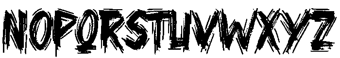System Overload Font UPPERCASE