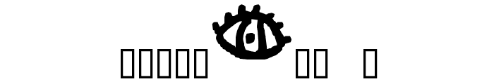 symbols rock Font OTHER CHARS