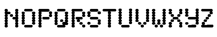 Synchro LET Font LOWERCASE