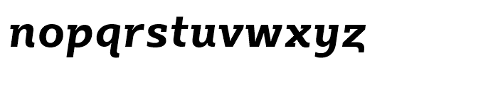 Sybilla Bold Italic Font LOWERCASE
