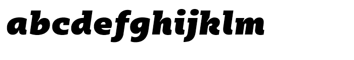 Sybilla Ultra Italic Font LOWERCASE
