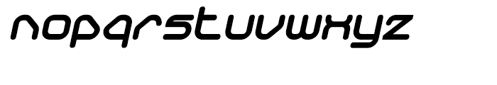 Sylar Round Ultra Italic Font LOWERCASE