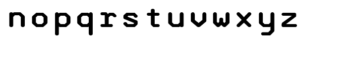 Synchro No 2 Standard Font LOWERCASE