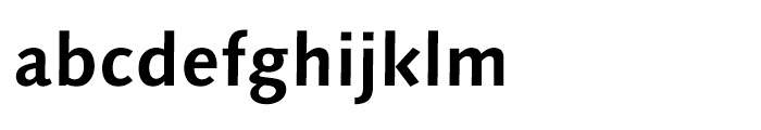 Syntax Next Cyrillic Bold Font LOWERCASE