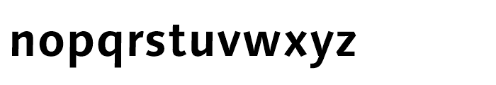 Syntax Next Cyrillic Bold Font LOWERCASE
