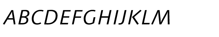 Syntax Next Cyrillic Italic Font UPPERCASE