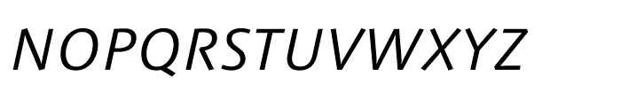 Syntax Next Cyrillic Italic Font UPPERCASE