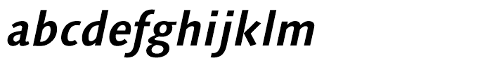 Syntax Next Greek Bold Italic Font LOWERCASE