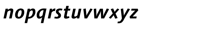 Syntax Next Greek Bold Italic Font LOWERCASE