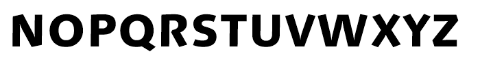 Syntax Next Heavy Font UPPERCASE