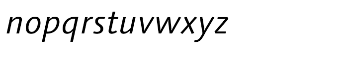 Syntax Next Italic Font LOWERCASE