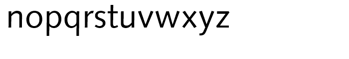 Syntax Roman Font LOWERCASE
