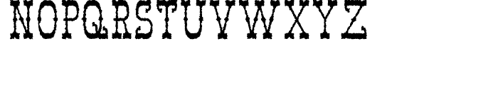 Syondola Rustic Regular Font UPPERCASE