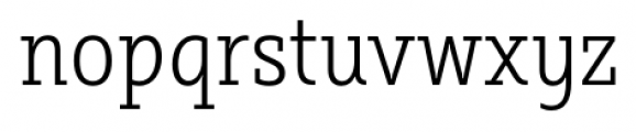 Sybilla Pro Condensed Thin Font LOWERCASE