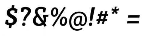 Sybilla Pro Narrow Medium Italic Font OTHER CHARS