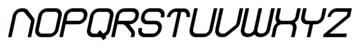 Sylar ExtraBold Italic Font UPPERCASE