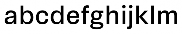 Synthese Regular Font LOWERCASE