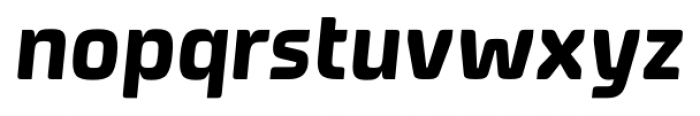 Systopie Bold Italic Font LOWERCASE