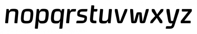 Systopie Italic Font LOWERCASE
