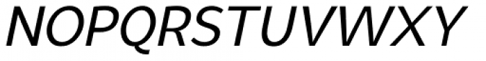 Syabil Regular Italic Font UPPERCASE
