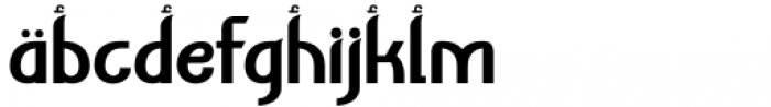 Syakifah Regular Font LOWERCASE