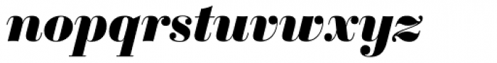 Sybarite Large Italic Font LOWERCASE