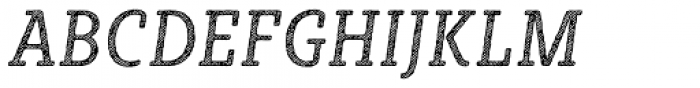 Sybilla Hatch Pro Condensed Book Italic Font UPPERCASE