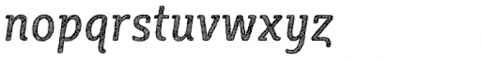 Sybilla Hatch Pro Condensed Regular Italic Font LOWERCASE