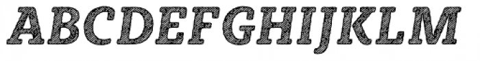 Sybilla Hatch Pro Narrow Bold Italic Font UPPERCASE