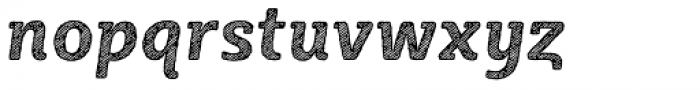 Sybilla Hatch Pro Narrow Bold Italic Font LOWERCASE
