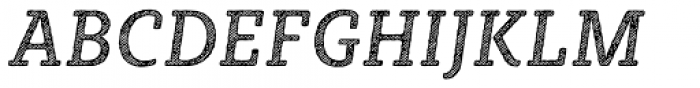 Sybilla Hatch Pro Narrow Regular Italic Font UPPERCASE