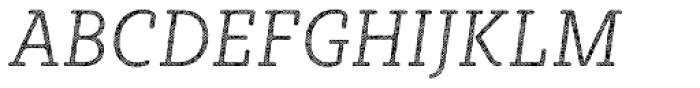 Sybilla Hatch Pro Narrow Thin Italic Font UPPERCASE