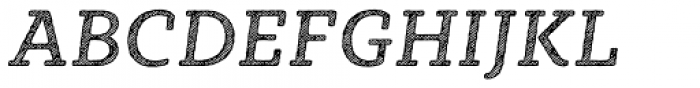 Sybilla Hatch Pro Regular Italic Font UPPERCASE