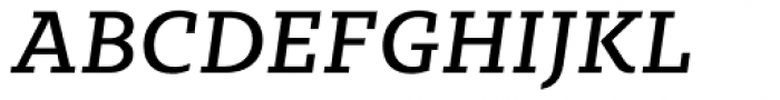 Sybilla Pro Regular Italic Font UPPERCASE