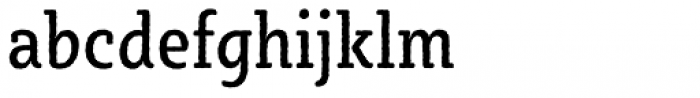 Sybilla Rough Pro Condensed Regular Font LOWERCASE