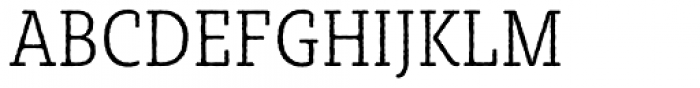 Sybilla Rough Pro Condensed Thin Font UPPERCASE