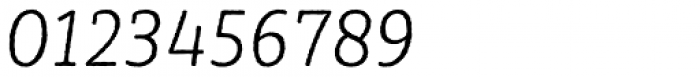 Sybilla Rough Pro Narrow Thin Italic Font OTHER CHARS
