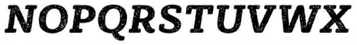 Sybilla Rust Pro Bold Italic Font UPPERCASE