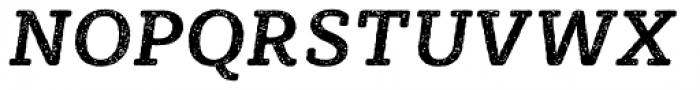 Sybilla Rust Pro Medium Italic Font UPPERCASE