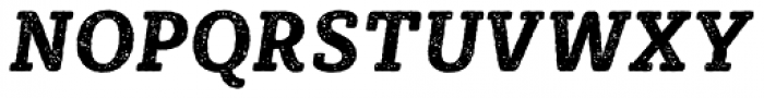 Sybilla Rust Pro Narrow Bold Italic Font UPPERCASE