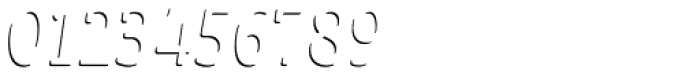 Sybilla Shade Pro Condensed Thin Italic Font OTHER CHARS