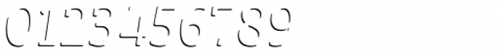 Sybilla Shade Pro Narrow Thin Italic Font OTHER CHARS