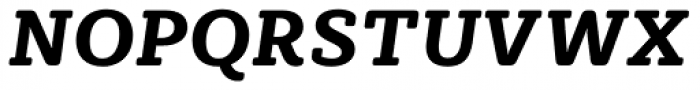 Sybilla Soft Pro Bold Italic Font UPPERCASE